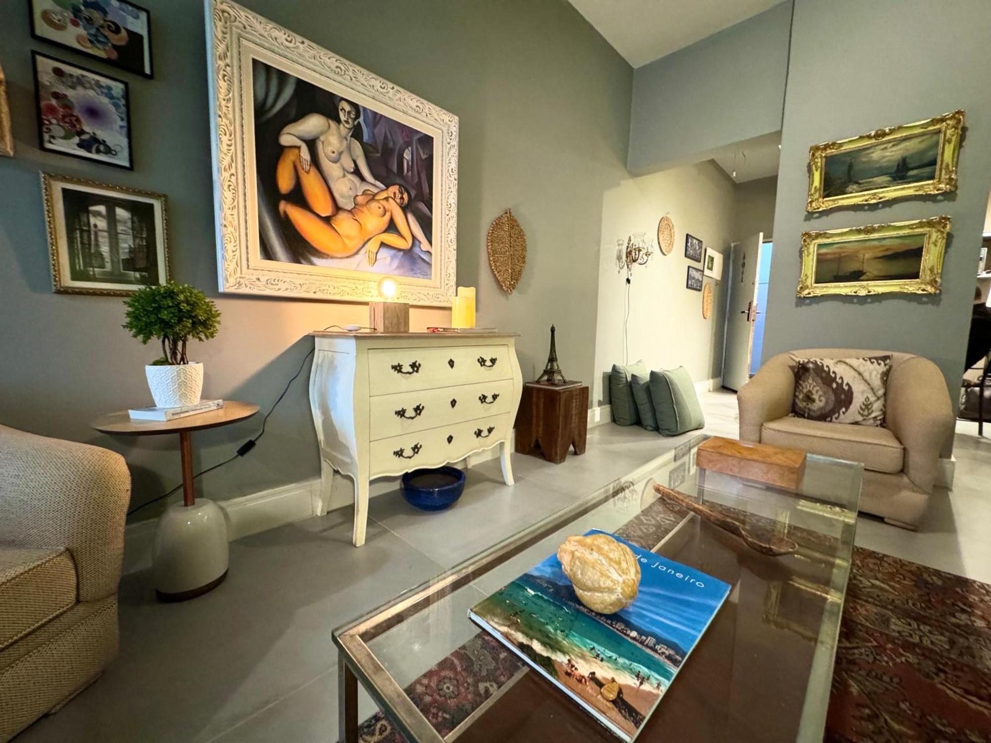 Decoracao Arte E Mar 16 Minutos Da Praia Fm870-306 Appartamento Rio de Janeiro