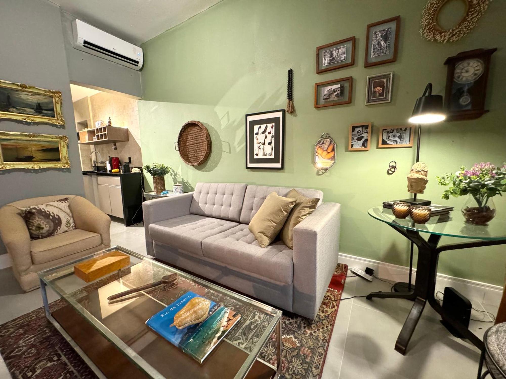 Appartamento Decoracao Arte E Mar 16 Minutos Da Praia Fm870-306 Rio de Janeiro