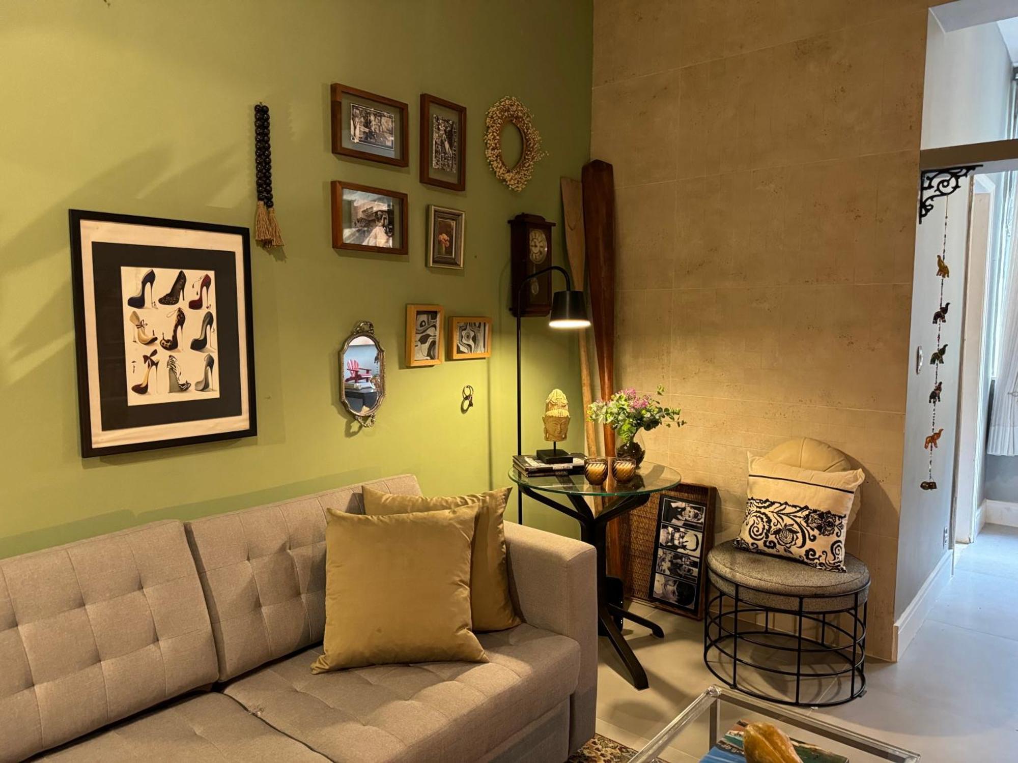 Appartamento Decoracao Arte E Mar 16 Minutos Da Praia Fm870-306 Rio de Janeiro